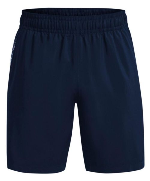 Jungen Shorts Under Armour Boys' UA Woven Graphic Shorts - midnight navy/white