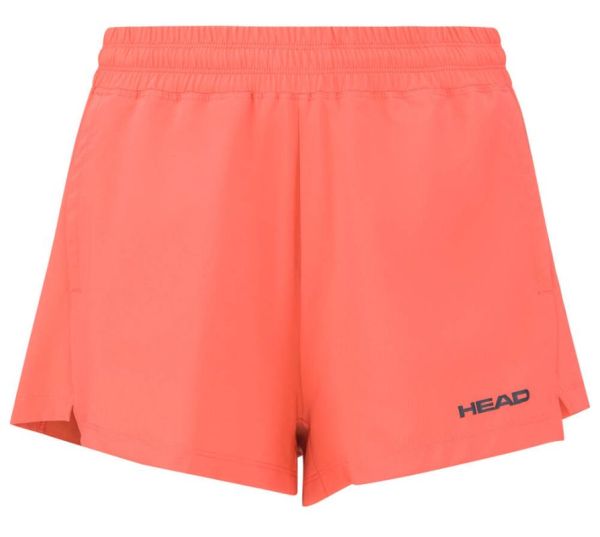 Teniso šortai moterims Head Padel Shorts - coral