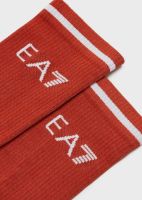 Čarape za tenis EA7 Tennis Pro Socks 1P - spice route/white Čarape za tenis EA7 Tennis Pro Socks 1P - spice route/white