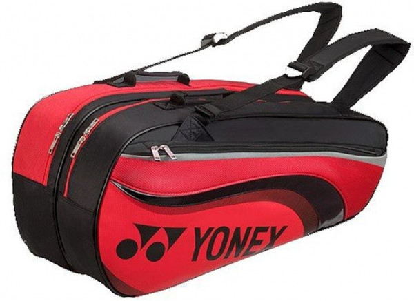  Yonex Racquet Bag 6 Pack - bright red
