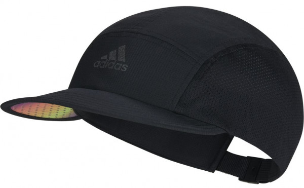 Czapka tenisowa Adidas Aeroready Five-Panel Reflective Runner Cap - black