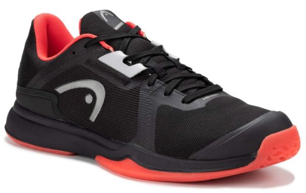 Pánska obuv na badminton/squash Head Sprint Team 3.5 Indoor - black/coral