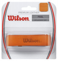 Tenisz markolat - csere Wilson Premium Leather orange 1P