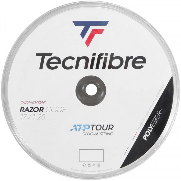 Tennis-Saiten Tecnifibre Razor Code (200 m) - white