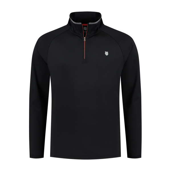 Teniso marškinėliai vyrams K-Swiss Tac Hypercourt Long Sleeve 2 - jet black