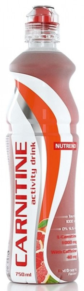  Nutrend CARNITINE ACTIVITY DRINK with coffeine - red orange