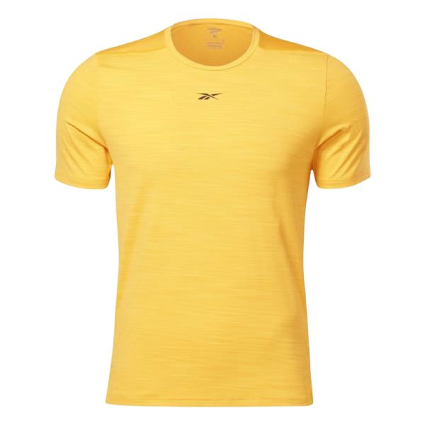 Herren Tennis-T-Shirt Reebok Tech Style Activchill Move - semi solar gold