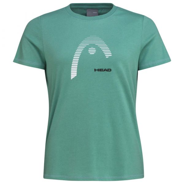 Tenisa T-krekls sievietēm Head Club Lara T-Shirt - nile green