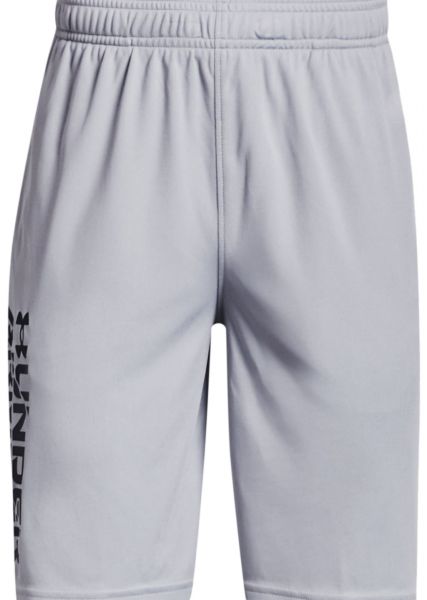 Boys' shorts Under Armour Prototype 2.0 Wordmark Shorts - mod grayblack