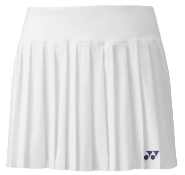 Női teniszszoknya Yonex Wimbledon Skirt - white