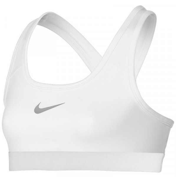  Nike Pro Bra Classic 1 G - white/white/white/pure platinum