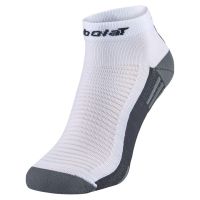 Zokni Babolat Padel Quarter Socks 1P - white/black