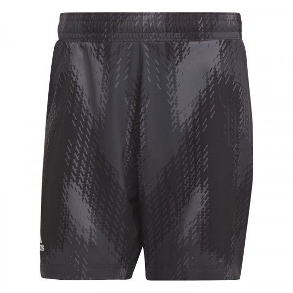 Férfi tenisz rövidnadrág Adidas Printed Short M - grey five