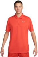 Pánske polokošele Nike Court Dri-Fit Solid Polo - Oranžový