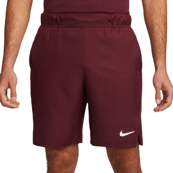 Shorts de tennis pour hommes Nike Court Dri-Fit Victory Short 9in - night maroon/white
