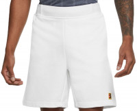 Pánské tenisové kraťasy Nike Court Fleece Tennis Shorts M - white