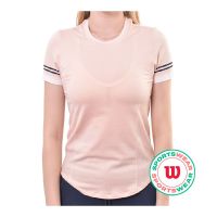 Дамска тениска Wilson Baseline Seamless T-Shirt - blush