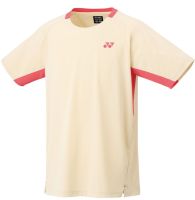 Men's T-shirt Yonex AO Crew Neck - Beige