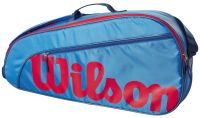 Tenisz táska Wilson Junior 3 PK Racket Bag - blue/orange