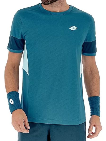 Herren Tennis-T-Shirt Lotto Tech I D1 Tee - blue