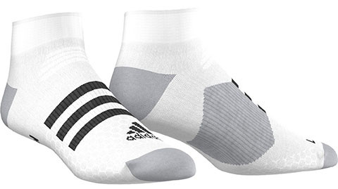  Adidas Tennis ID Ankle Sock - 1 para/white/black/grey