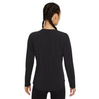 Ženska majica dugih rukava Nike Dri-Fit One Luxe LS Top W - black/reflective silver Ženska majica dugih rukava Nike Dri-Fit One Luxe LS Top W - black/reflective silver