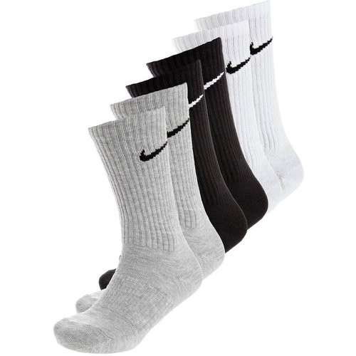  Nike Performance Cotton Cushioned Crew New Junior - 3 pary/white/black/grey