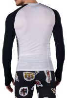 Kompresinė apranga Hydrogen Second Skin Mesh Long Sleeve - white/black Kompresinė apranga Hydrogen Second Skin Mesh Long Sleeve - white/black