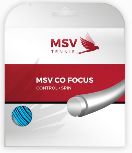 Cordes de tennis MSV Co. Focus (12 m) - sky blue