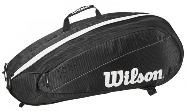  Wilson Fed Team 6 Pk Bag - black/white