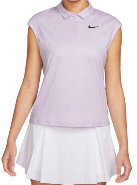 Ženski teniski polo majica Nike Court Dri-Fit Victory Polo W - doll/white