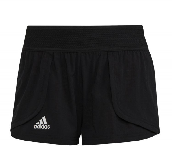 Damen Tennisshorts Adidas Tennis Match Short W - black/white