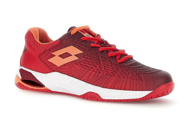 Chaussures de tennis pour hommes Lotto Mirage 100 II SPD - grenadine red/tawny red/nectarine