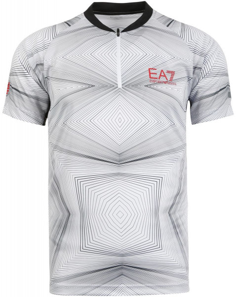  EA7 Man Jersey Jumper - fancy white