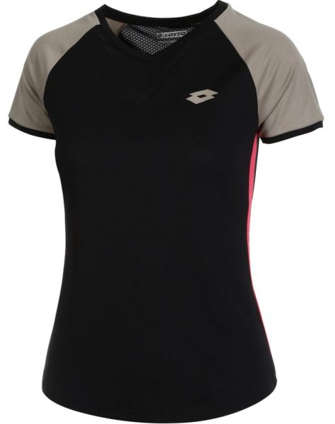 Tenisa T-krekls sievietēm Lotto Superrapida VI T-Shirt - all black