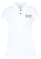 Polo marškinėliai moterims EA7 Woman Jersey Polo Shirt - white