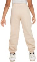 Pantalons pour filles Nike Kids Sportswear Club Fleece Loose - Beige Pantalons pour filles Nike Kids Sportswear Club Fleece Loose - Beige