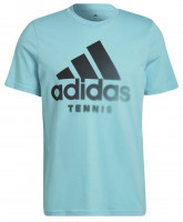 Teniso marškinėliai vyrams Adidas TNS Cat G T - pulse aqua
