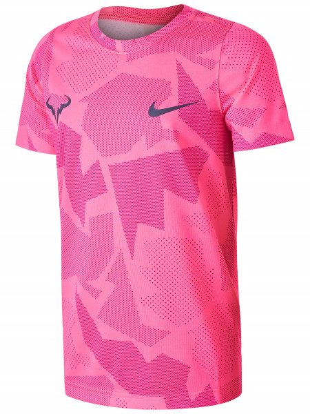  Nike Court B Dry Tee Leg SNSL - white/digital pink/vivid pink/gridiron