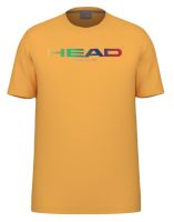 T-krekls zēniem Head Junior Off Court Rainbow T-Shirt - banana