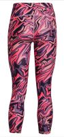 Colanți Under Armour Women's HeatGear No-Slip Waistband Printed Ankle Leggings - posh pink/tux purple Colanți Under Armour Women's HeatGear No-Slip Waistband Printed Ankle Leggings - posh pink/tux purple