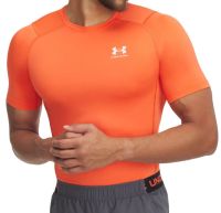 Men's T-shirt Under Armour Heat Gear Short Sleeve - Orange