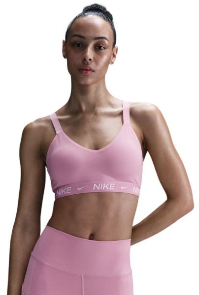 Women's bra Nike Indy Medium Support Padded Adjustable Sports - Pink