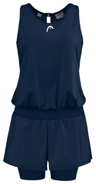 Damska sukienka tenisowa Head Match III Romper W - dark blue