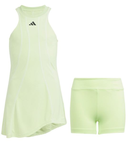 Vestito per ragazze Adidas Tennis Pro Kids - semi green spark