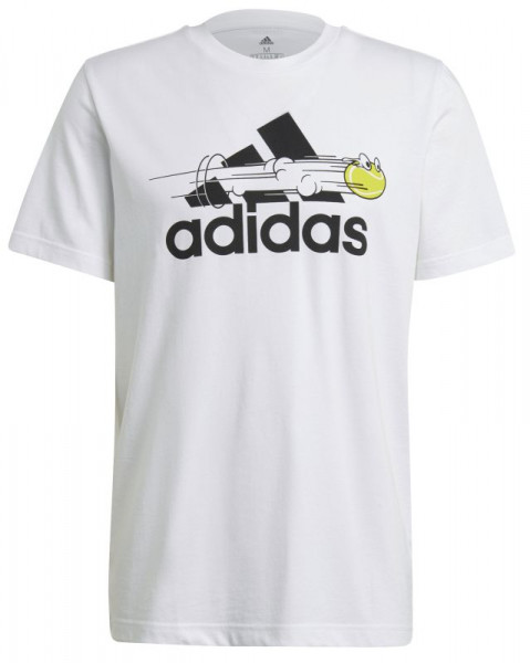  Adidas Graphic Logo Tee M - white