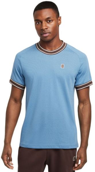 Men's T-shirt Nike Court Heritage Tennis - Blue