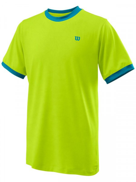 Jungen T-Shirt  Wilson B Competition Crew - lime popsicle