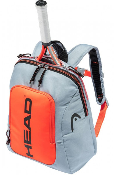 Σακίδιο πλάτης τένις Head Kids Rebel Backpack - grey/orange
