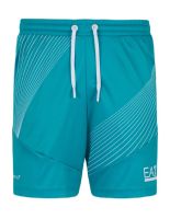 Pantaloncini da tennis da uomo EA7 Man Woven Shorts - spectra green